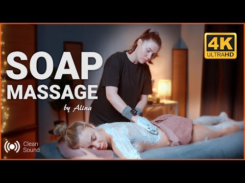ASMR Back Soapy Massage by Alina