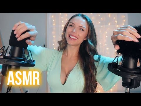 ASMR // MIC SCRATCHING WITH WHISPERS [get ready to relax] 😴