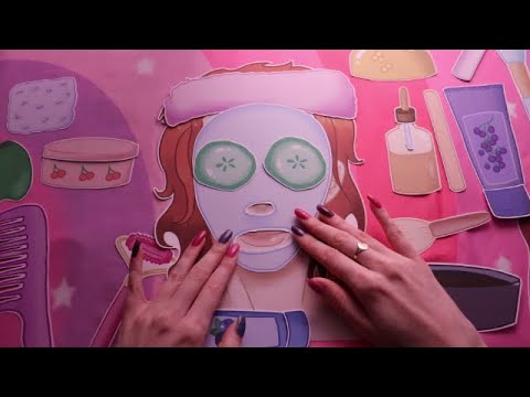ASMR Paper Spa (Whispering, Paper Sounds)