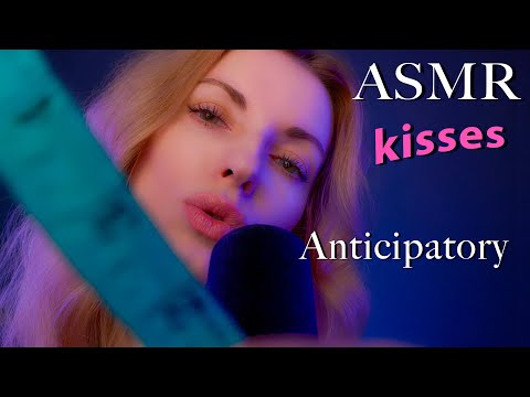 ASMR Anticipatory Measuring Your Face with Kisses 💋