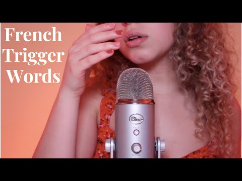 ASMR French Trigger Words / Close Whispering
