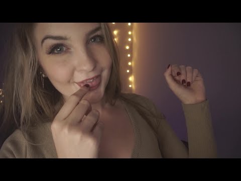 ASMR Spit Painting Your Face + [MOUTH SOUNDS]