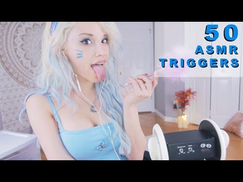 50 [ ASMR ] TRIGGERS Can you take all the tingles?