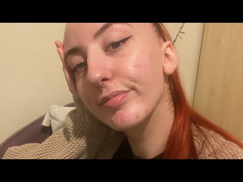 asmr | camera tapping, rambling, mouth sounds etc (kind of a life update?)