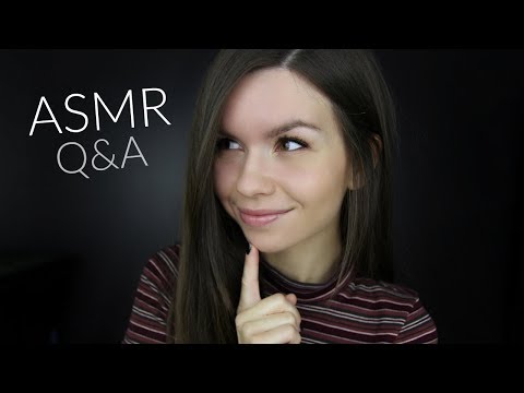 ASMR - Q&A! // Whispers & Face Touching