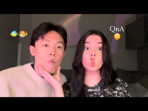 ASMR (or not🤓) | QnA with my Boyfriend | How did we meet? | Greek/Korean/ English Subtitles