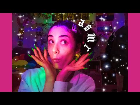 asmr✨hypnotising YOU✨~ hand movements, nail tapping, mouth sounds, mic scratching ~long nails bby ;)