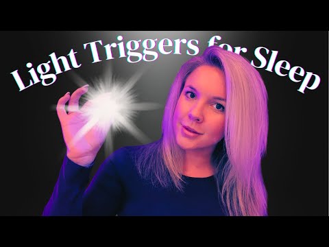 ASMR Light Triggers for Deep Sleep 💤 Hypnosis 💡 Follow the light & my instructions 😴