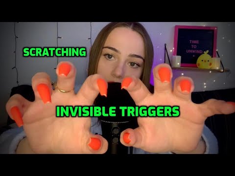 ASMR | Layered Scratching Your Back 💅 | invisible sounds w/ scratchy hand movements ☁️💤