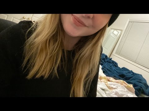 ASMR Fabletics haul/collection! (fabric sounds, scratching)