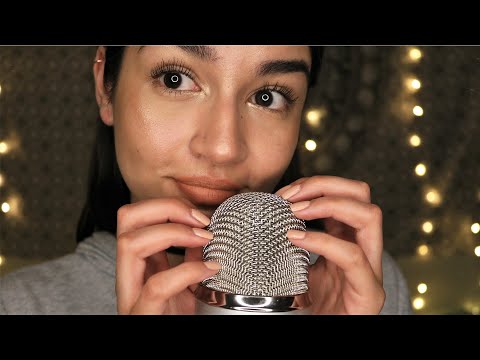 ASMR Repeating My Intro & Mic Scratching