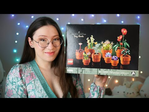 Lego ASMR 🌱 Building Tiny Plants With You 🌼 Binaural Soft Spoken Relaxation