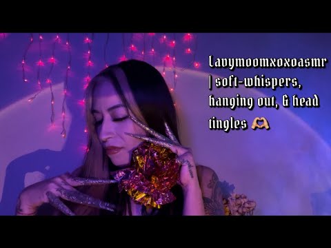 My First ASMR Video! Cozy whispers & head tingles 💕