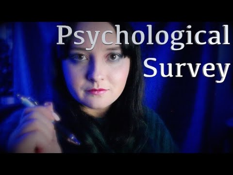 Psychological Survey ASMR [Role Play Month]