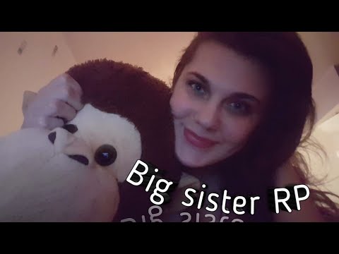 ASMR || Big sister comforts you after a nightmare | Role play ||