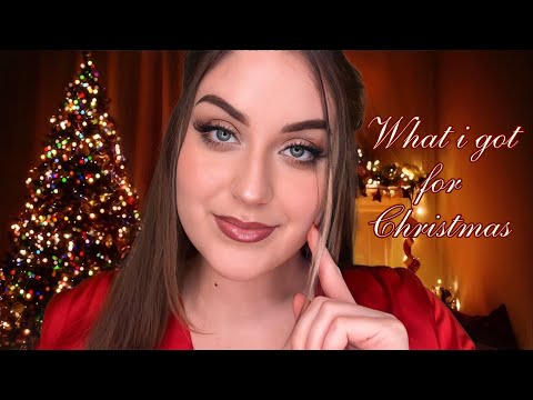 ASMR aber privat 🤫 What I got for Christmas 🎁 Tapping, Scratching, Crackling (deutsch,german)