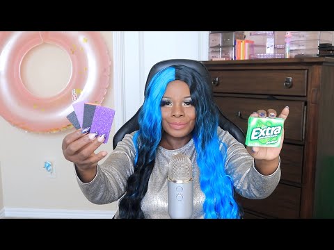 Satisfying Nails ScratchingTriggers ASMR Chewing Gum