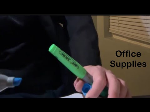 ASMR Office Supply Showcase for Ultimate Relaxation Whispered | ASMR Triggers and Tingles
