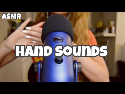 Hand Sounds ASMR (Finger Fluttering, Palm Tapping, No Talking)