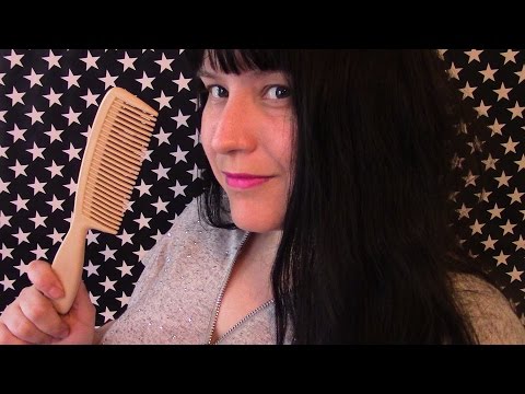 ASMR - Brush & Comb on the camera to give you INTENSE tingles !