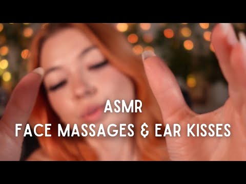 ASMR Face Massages and Ear Kisses