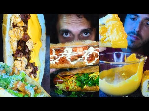 ASMR Eating GIANT SANDWICHES For 2 HOURS NO TALKING !