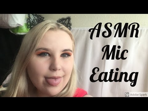 ASMR Mic Licking / ASMR Brain Eating (Wet Mouth Sounds)
