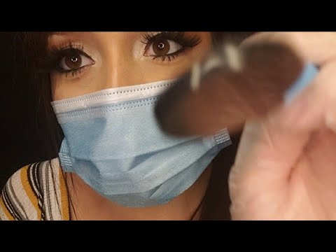 ASMR| Dentist check up Roleplay/ (Teeth cleaning+toothpain) *Gentle whispering/layered sounds ✨