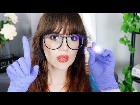 [ASMR] The MOST Detailed Cranial Nerve Exam EVER ~ Ear, Eye Exam, Personal Attention ~ Roleplay