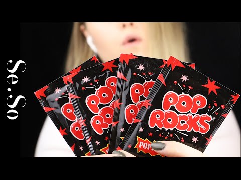 ASMR | Pop Rocks (SeSo: no talking, popping candy, mouth sounds, crunchy and fizzy...)