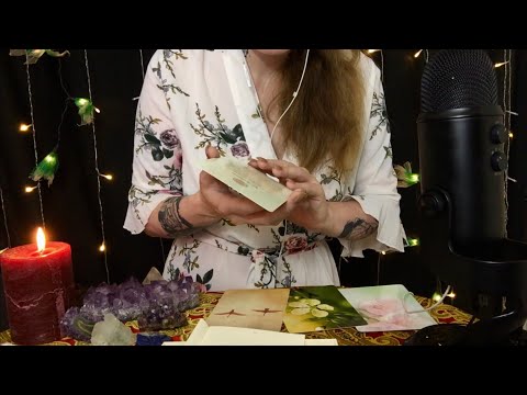 ASMR FLOWER OF LIFE READING ~ YOUR Tingly Tarot Reading ~ Past, Present, Future