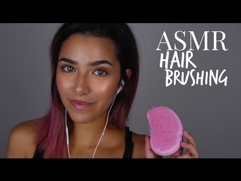 ASMR Whispered Hair Brushing + Countdown