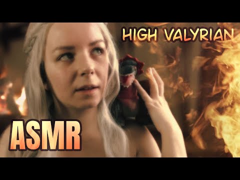 ASMR Khaleesi Daenerys Targaryen teaches you High Valyrian words and phrases (whispered role play)