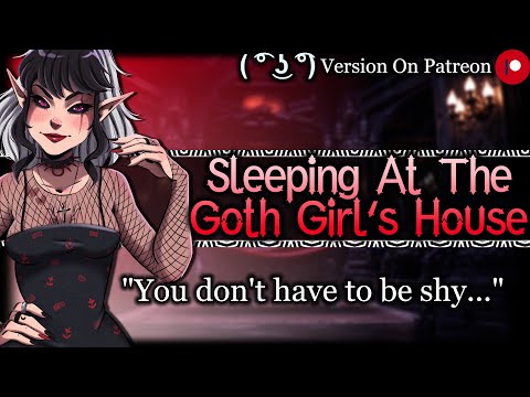 Invited To The Popular Goth Girl's Sleepover [Bossy] [Dom] | Goth Girl ASMR Roleplay /F4M/