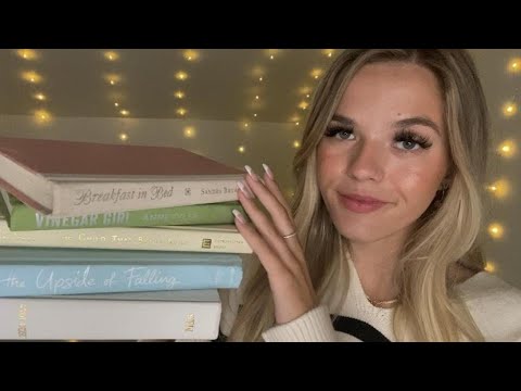 ASMR Cozy Library Roleplay + Overlay Rain Tappingヽ｀☂ヽ｀