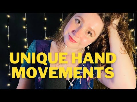 Unique Hand Movements and Up Close Word Repetition ASMR (Fast)