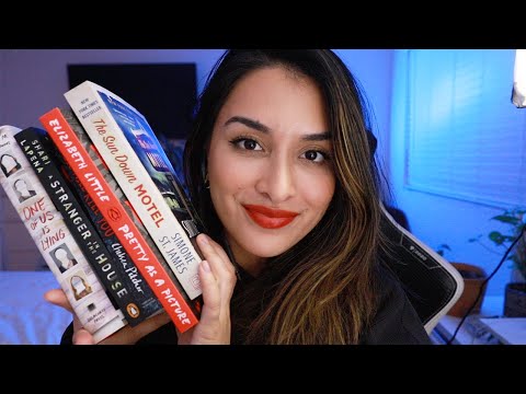 ASMR Showing You My New Books 📚 Reading, Page Turning, Whispers