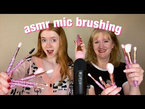 ASMR ~ Classic Mic Brushing ~ Ft. Life With Momma MaK