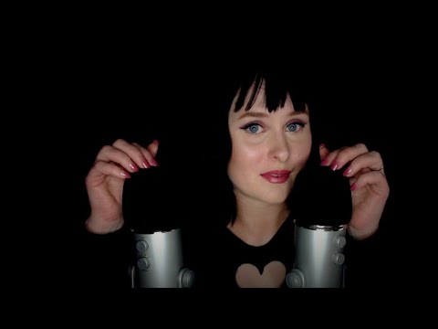 ASMR Favorite Triggers for Sleep and Relaxation ♡ Tapping ♡ Water Globes ♡ Mic Scratching & Blowing