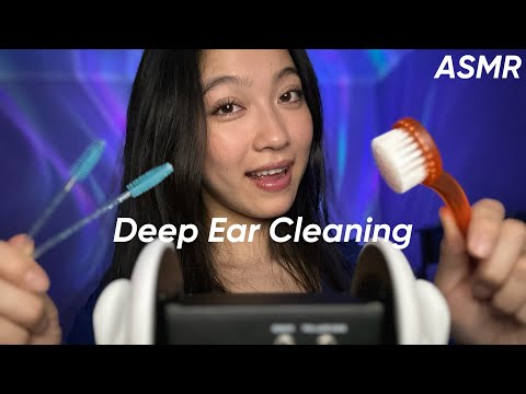 ASMR 3Dio Deep Ear Cleaning INTENSE Tingles 😋 放鬆助眠