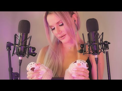 ASMR 💜 Deep Breathing, Ear Massage, Slow Whispering, Ambience Sounds for Sleep 💜✨😴