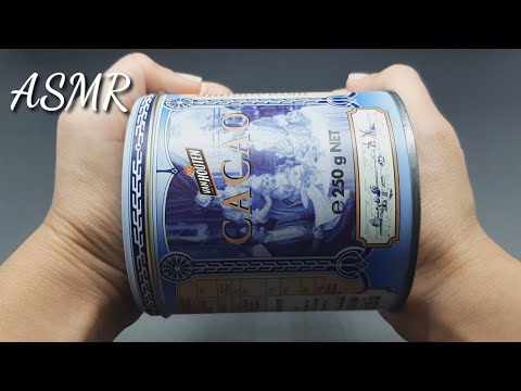 ASMR - Fast Tapping Cacao Powder Bottle (NO TALKING Videos) EP25