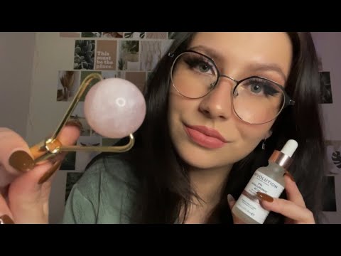 ASMR | Doing Your Skincare (Pampering you + Personal Attention)
