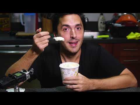 ICE CREAM REVIEW Halo Top Cookie Dough Bites ASMR Mukbang | Nomnomsammieboy