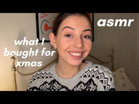ASMR - what I bought for christmas