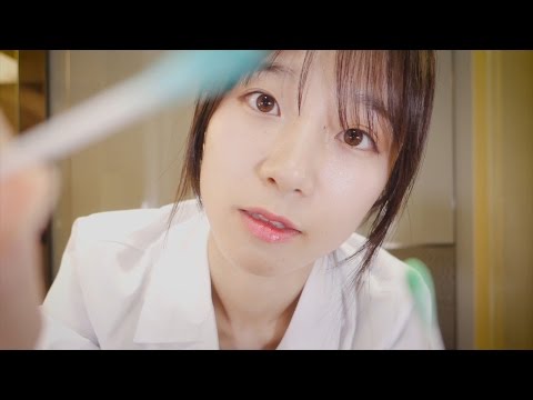 🔸컬러 면봉 클리닉🔸 / ASMR Korean Color Q-tip Clinic Roleplay