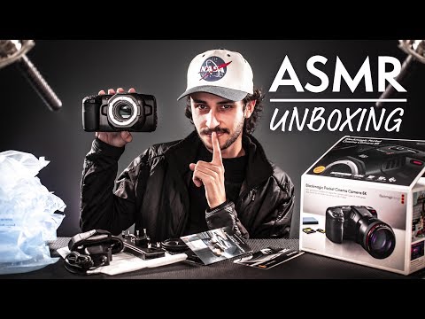 ASMR Unboxing 📦Ma NOUVELLE CAMÉRA (BMPCC 6K) 🎥Chuchotement FR