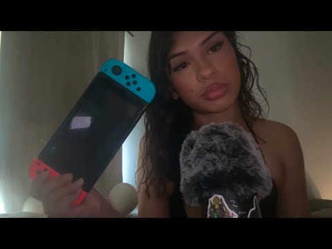 ASMR| Nintendo Switch Triggers (other more triggers)