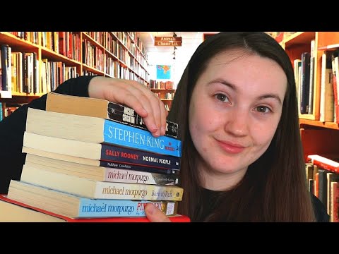ASMR | Library Roleplay 📚 (Soft Spoken) Book Tapping, Reading & Page Turning