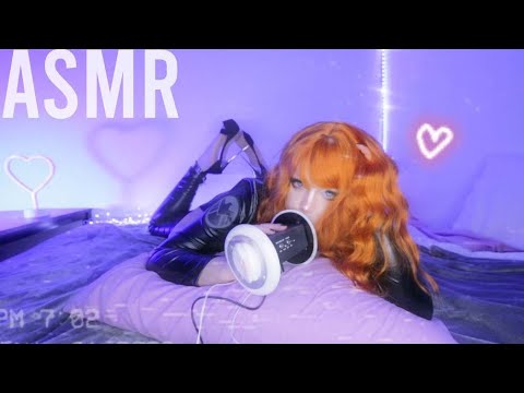 LICKING YOU ON THE BED *wearing high heels* 🖤HOT ASMR🖤